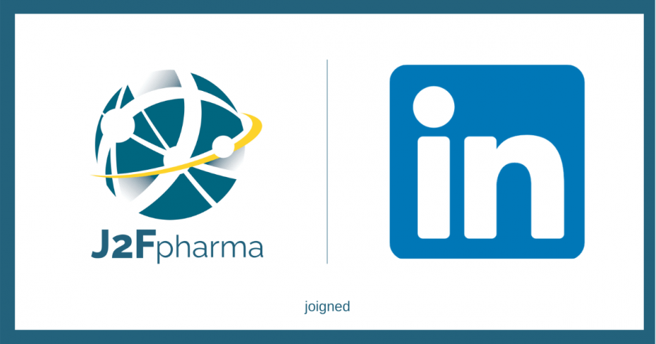 Logos J2Fpharma et linkedin